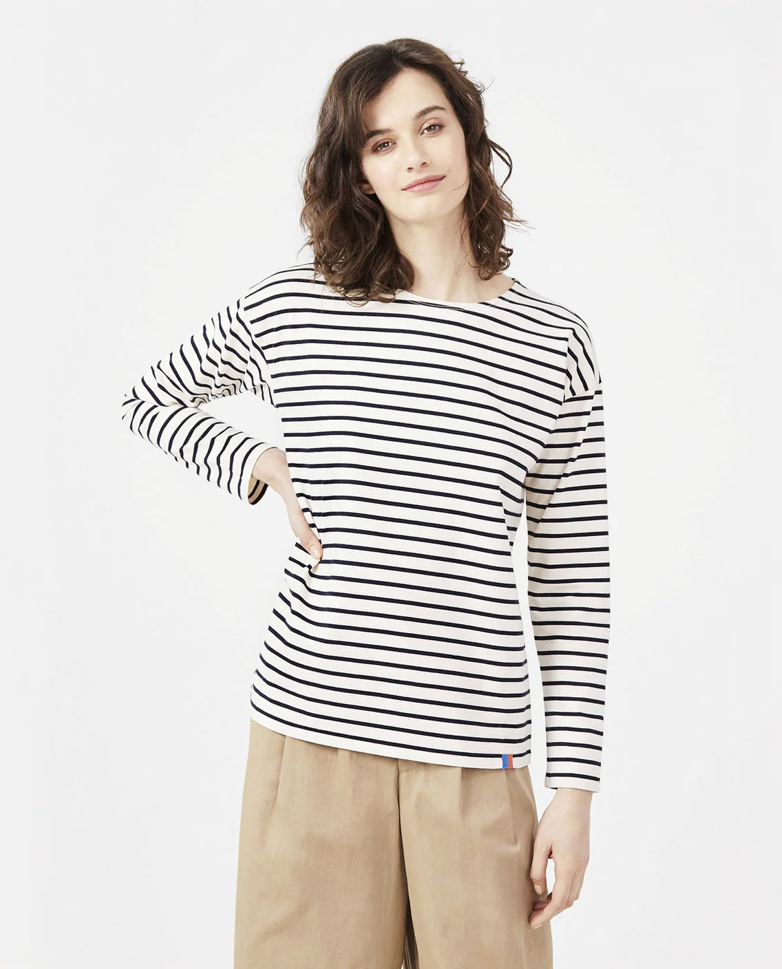 The Boyfriend - Cream/Navy - Image 4