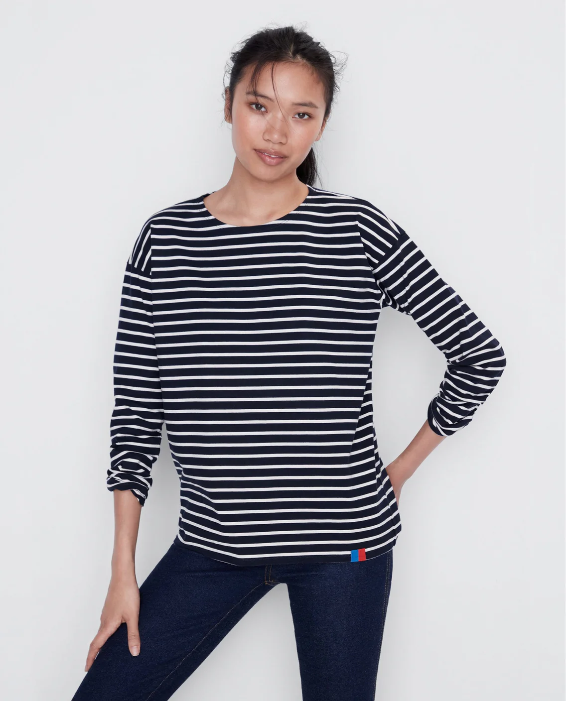The Boyfriend - Navy/Cream - Image 2