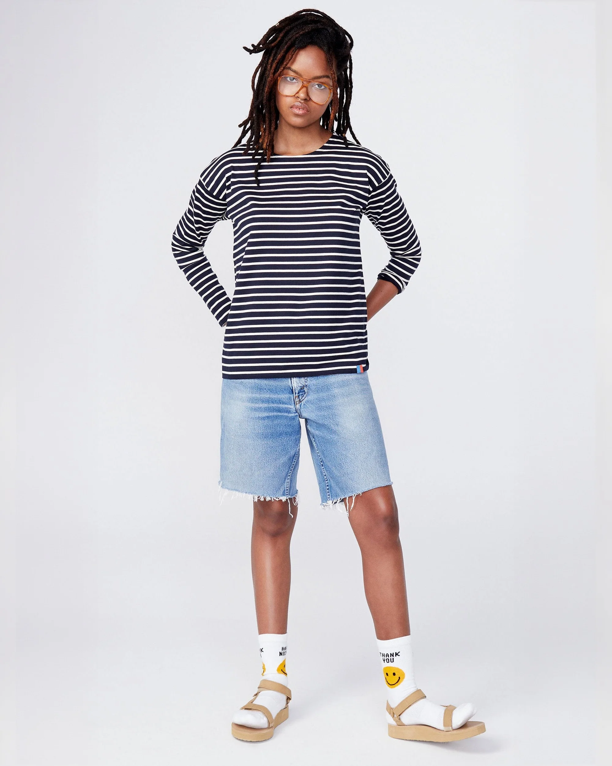 The Boyfriend - Navy/Cream - Image 4