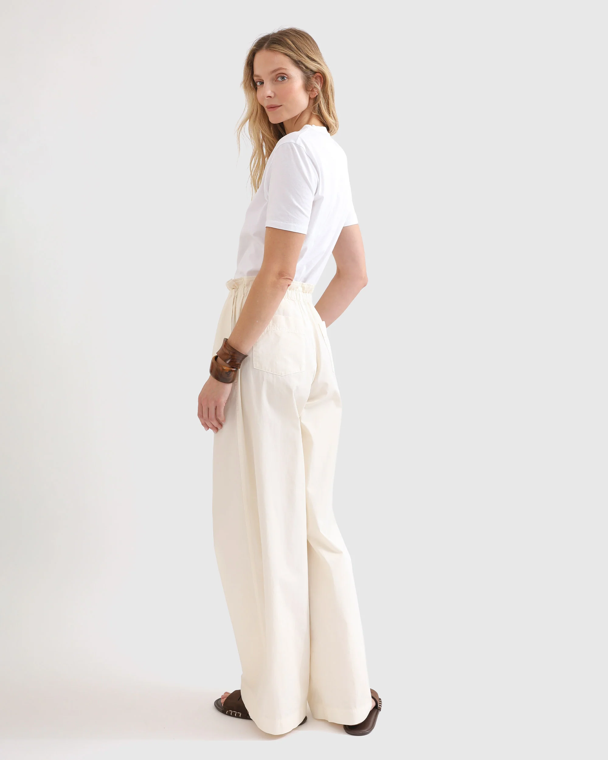 The Clyde Pants - Cream - Image 6