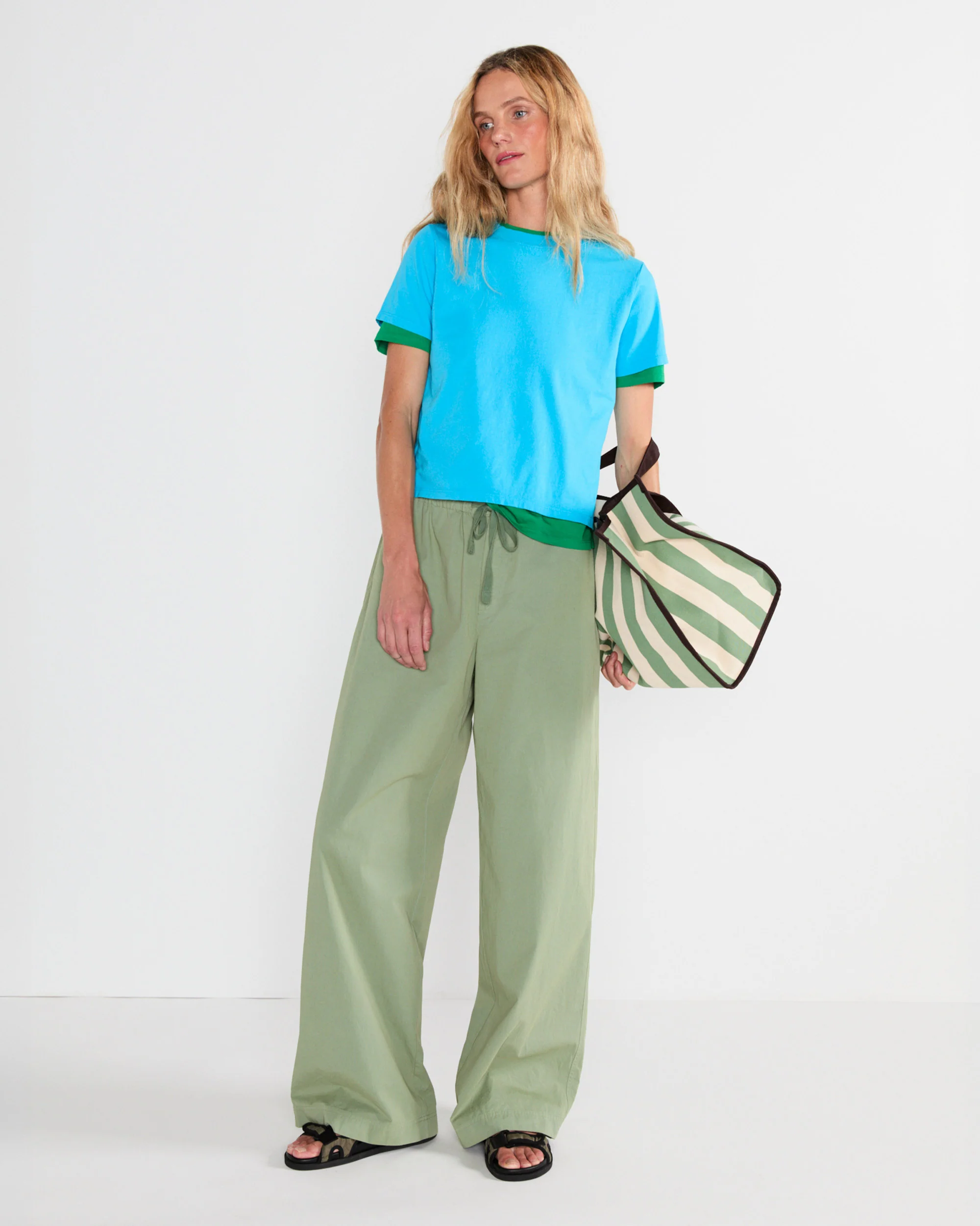 The Clyde Pants - Sage - Image 3