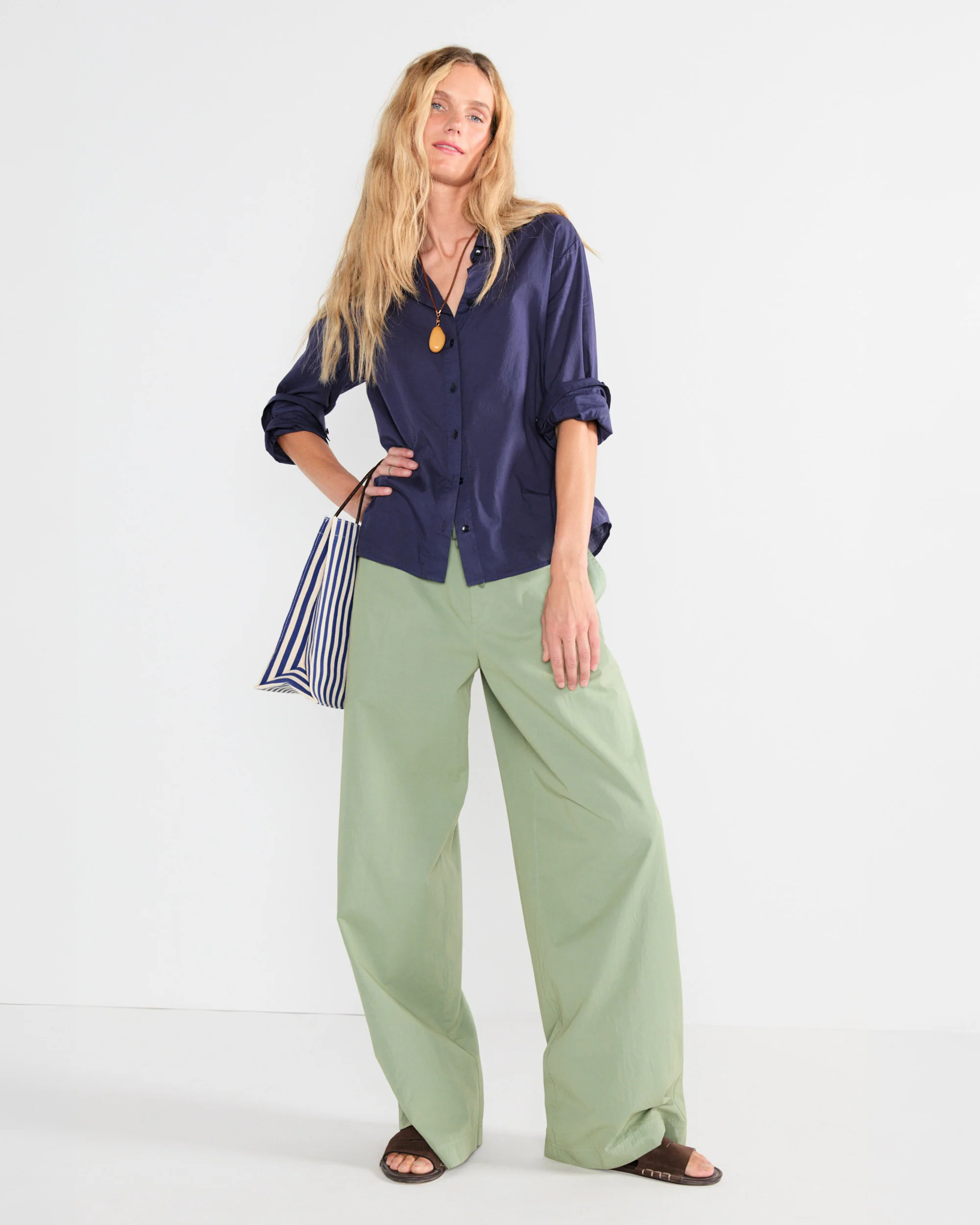 The Clyde Pants - Sage - Image 4