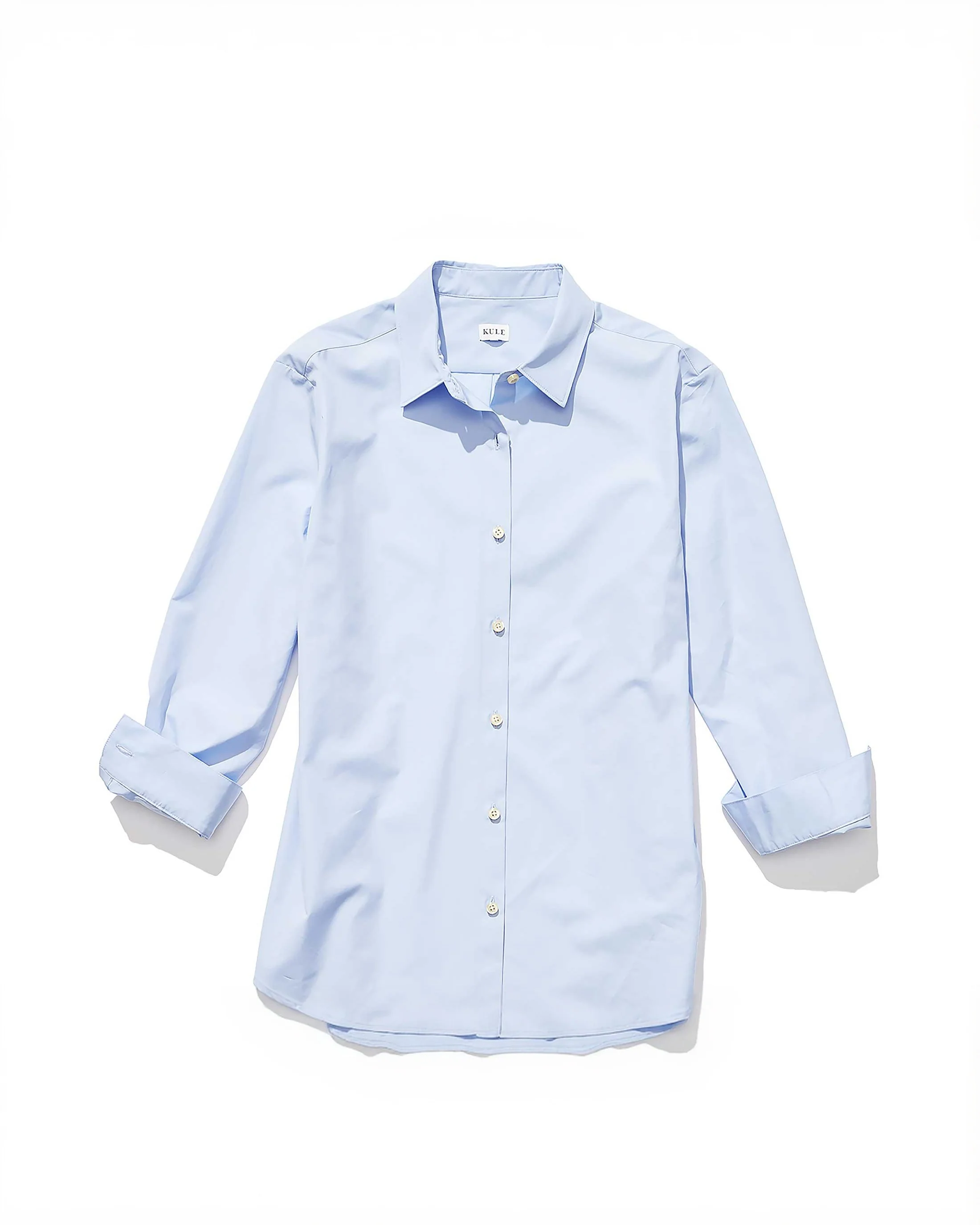 The Hutton Oversized Shirt - Banker Blue - Image 3