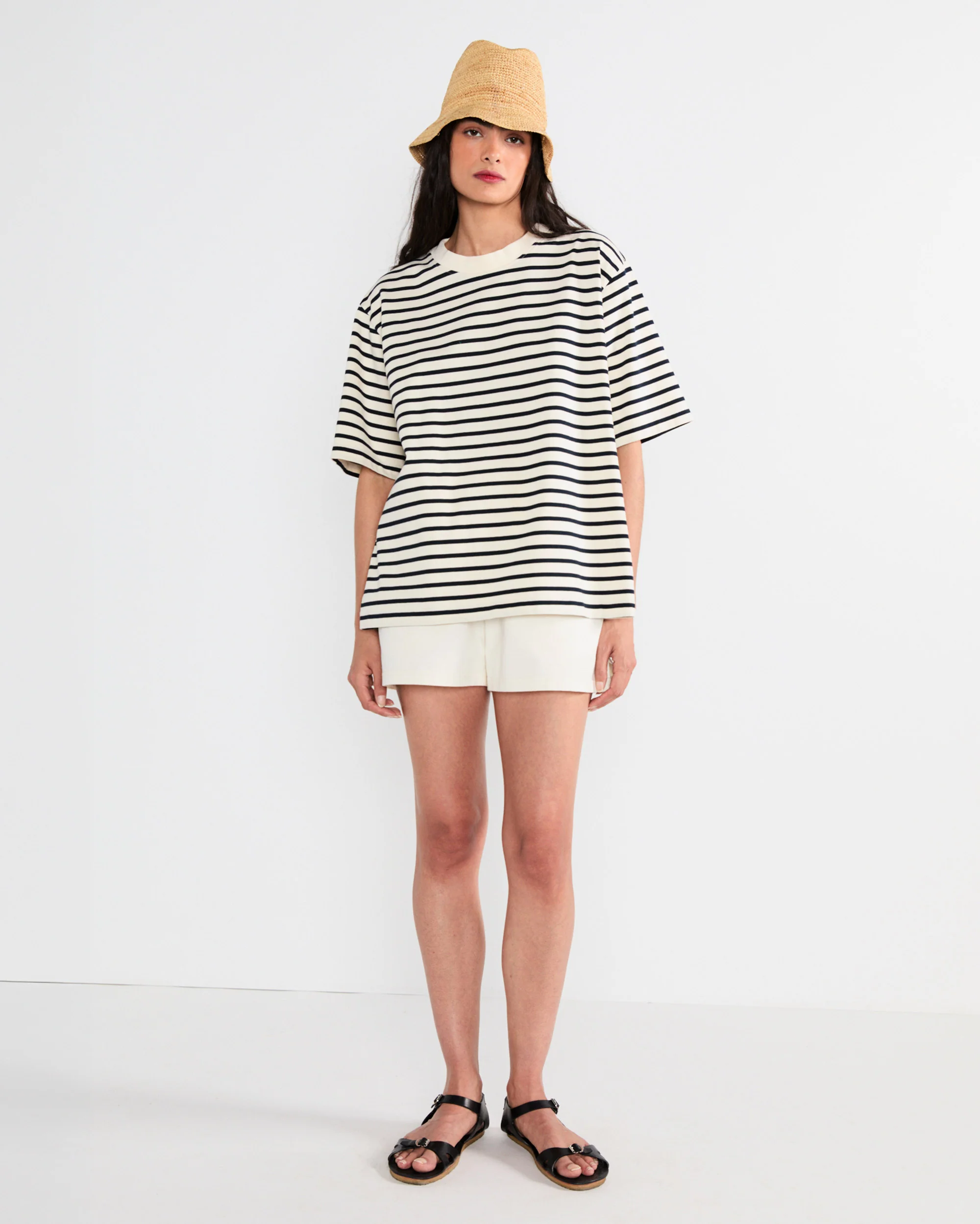 The Mercer - Cream/Navy - Image 3