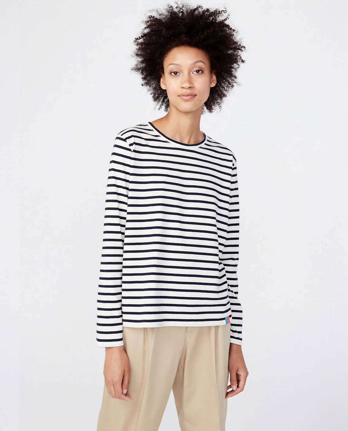 The Modern Long 1973 - Cream/Navy - Image 2