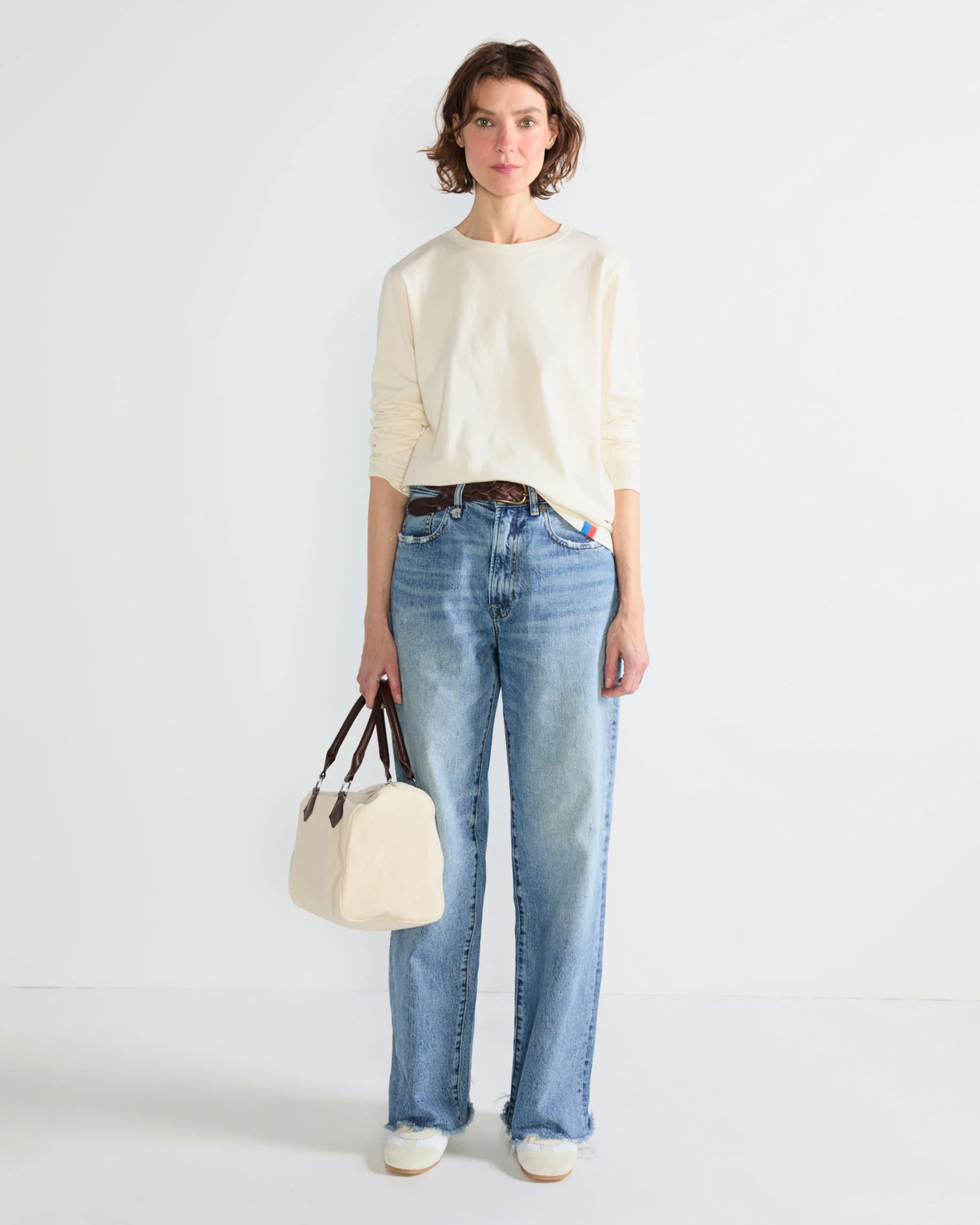 The Solid Modern Long - Cream - Image 2
