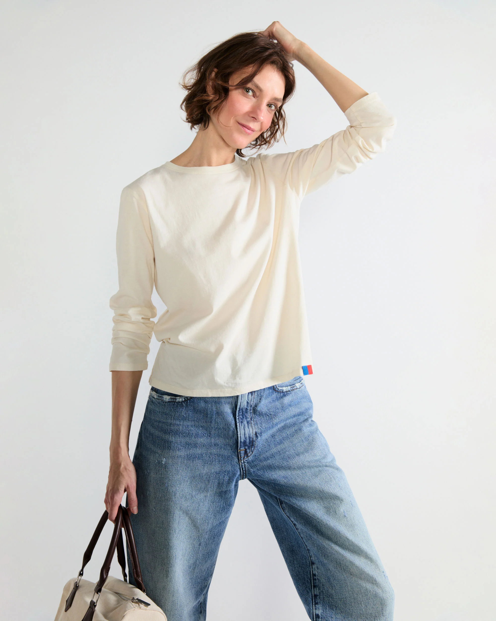 The Solid Modern Long - Cream - Image 4
