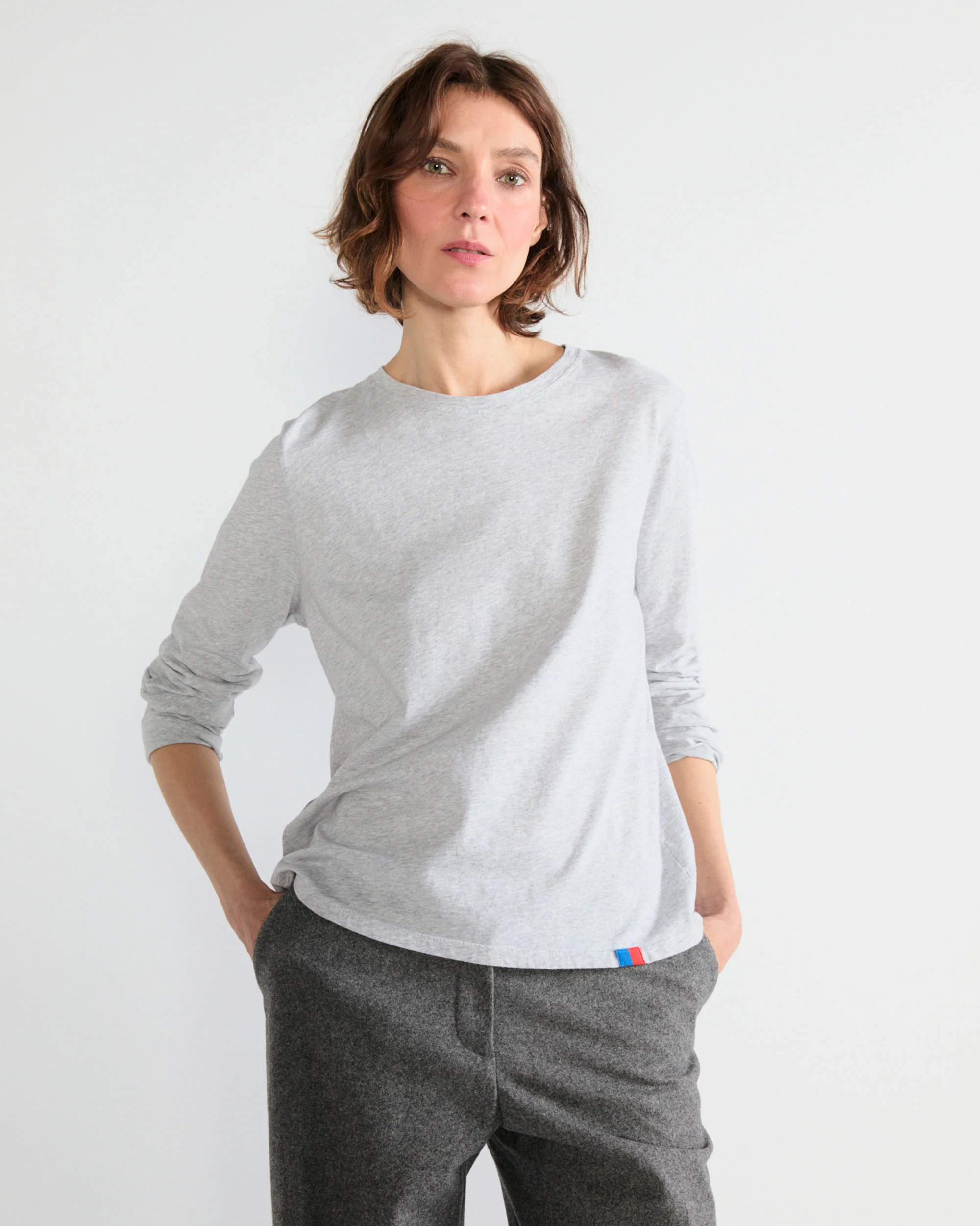 The Solid Modern Long - Heather Grey - Image 3