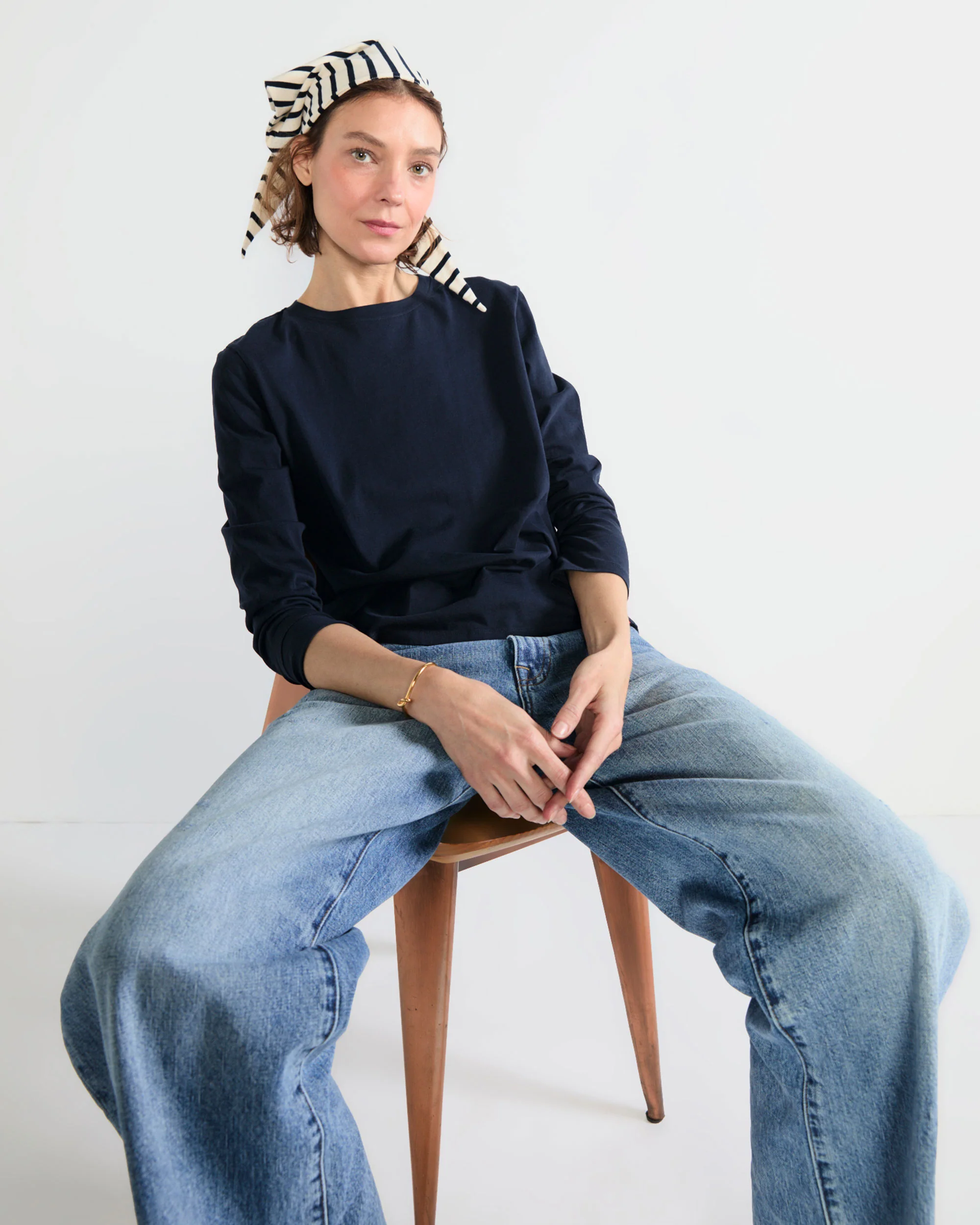 The Solid Modern Long - Navy - Image 4