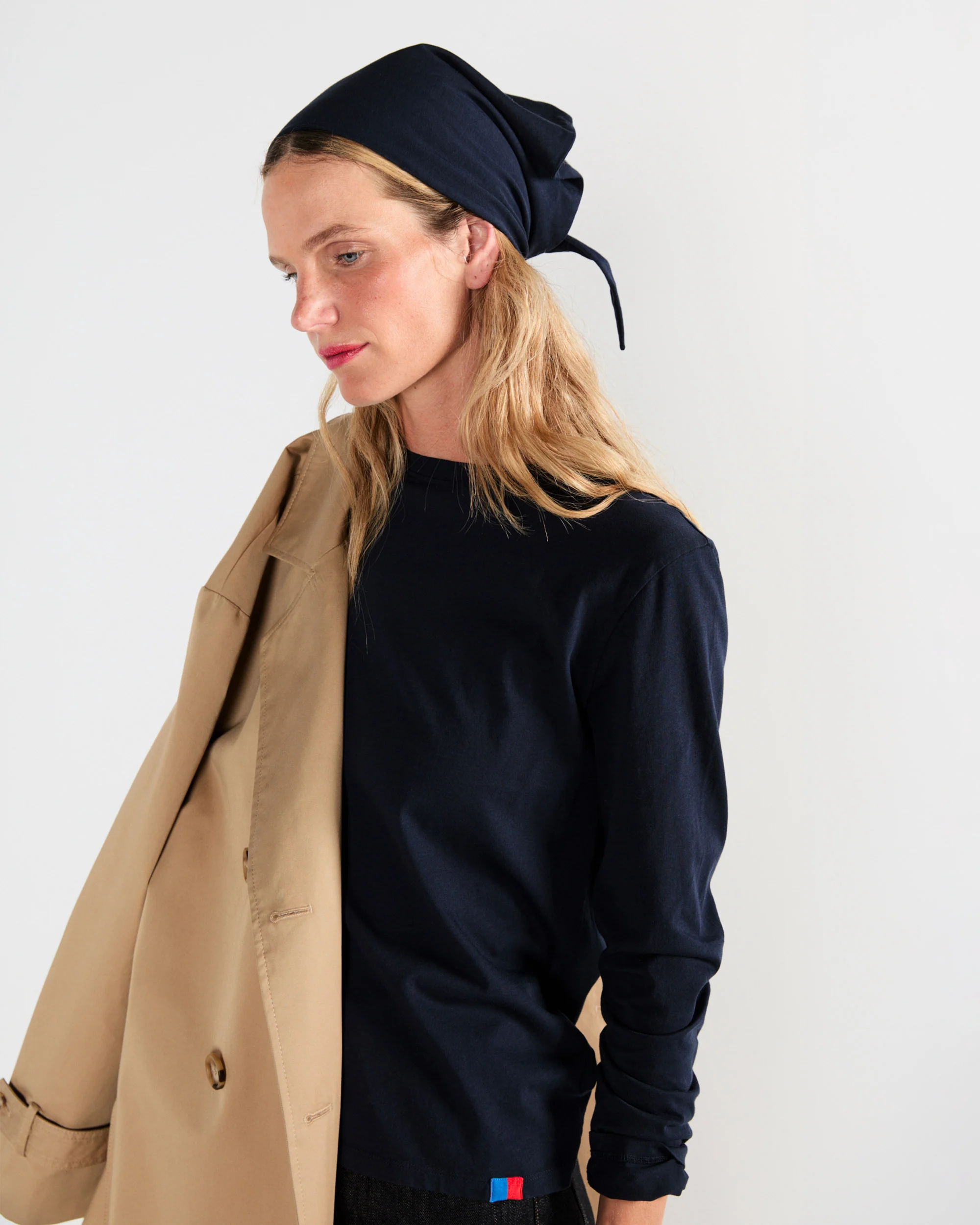 The Solid Modern Long - Navy - Image 6