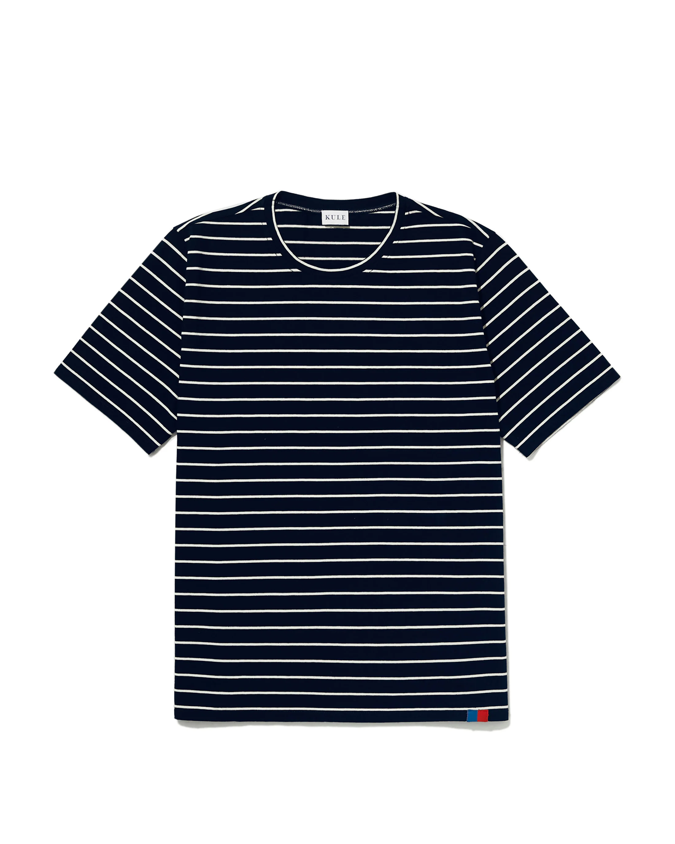 The Striped Modern - Navy/Cream Pinstripe