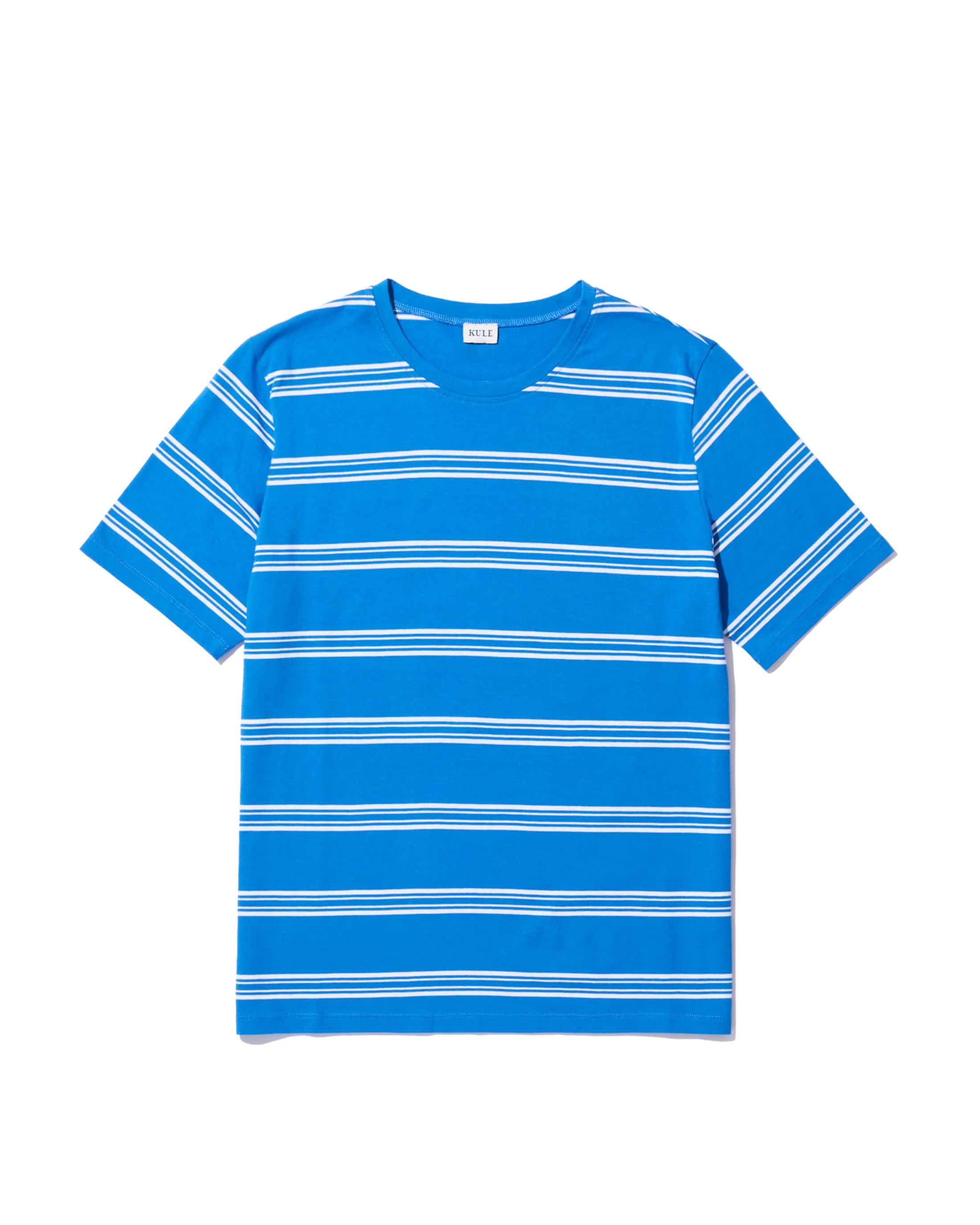 The Striped Modern - Royal/White Mixed Stripe