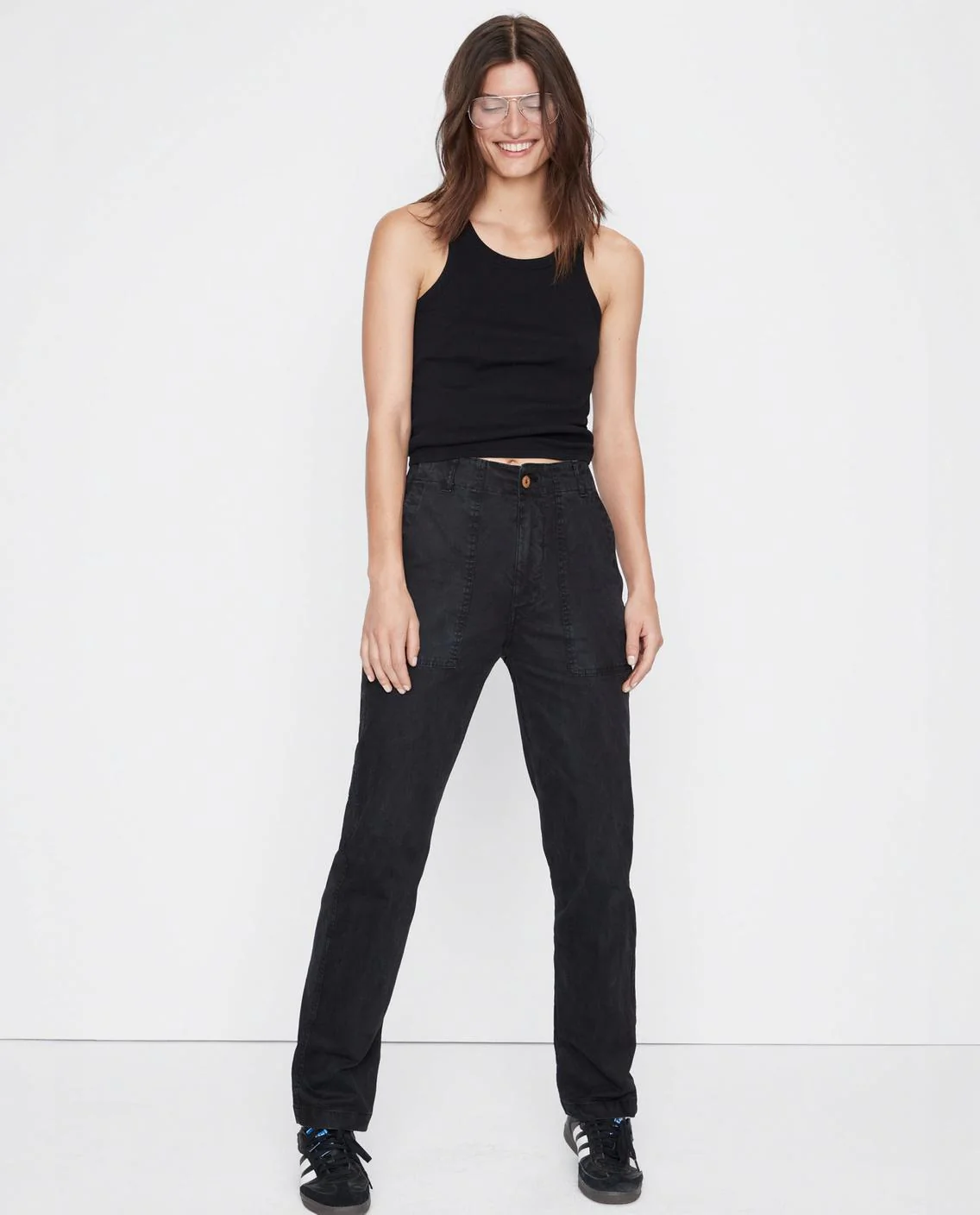 The Ribbed Lenny - Black - Image 3