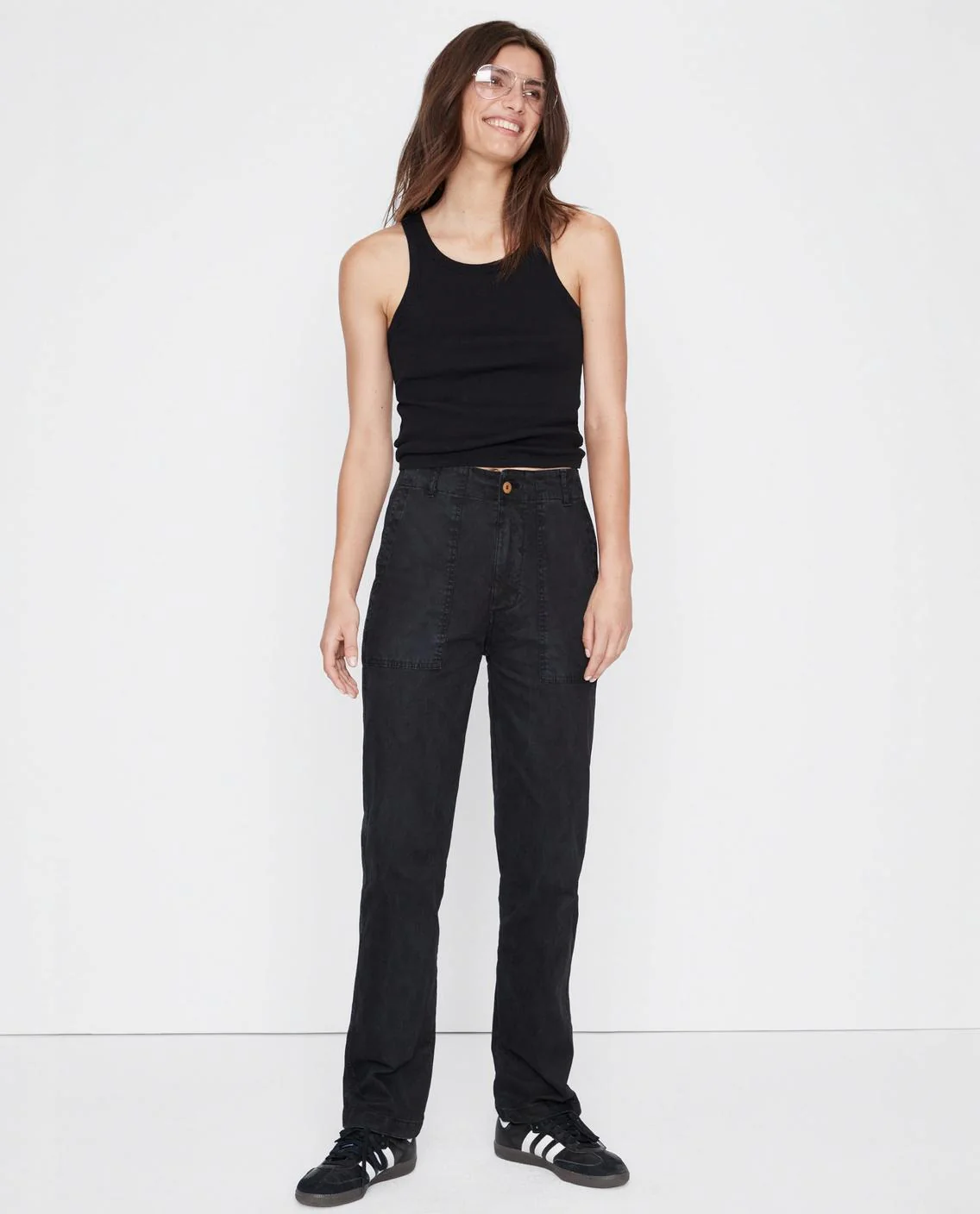 The Ribbed Lenny - Black - Image 4