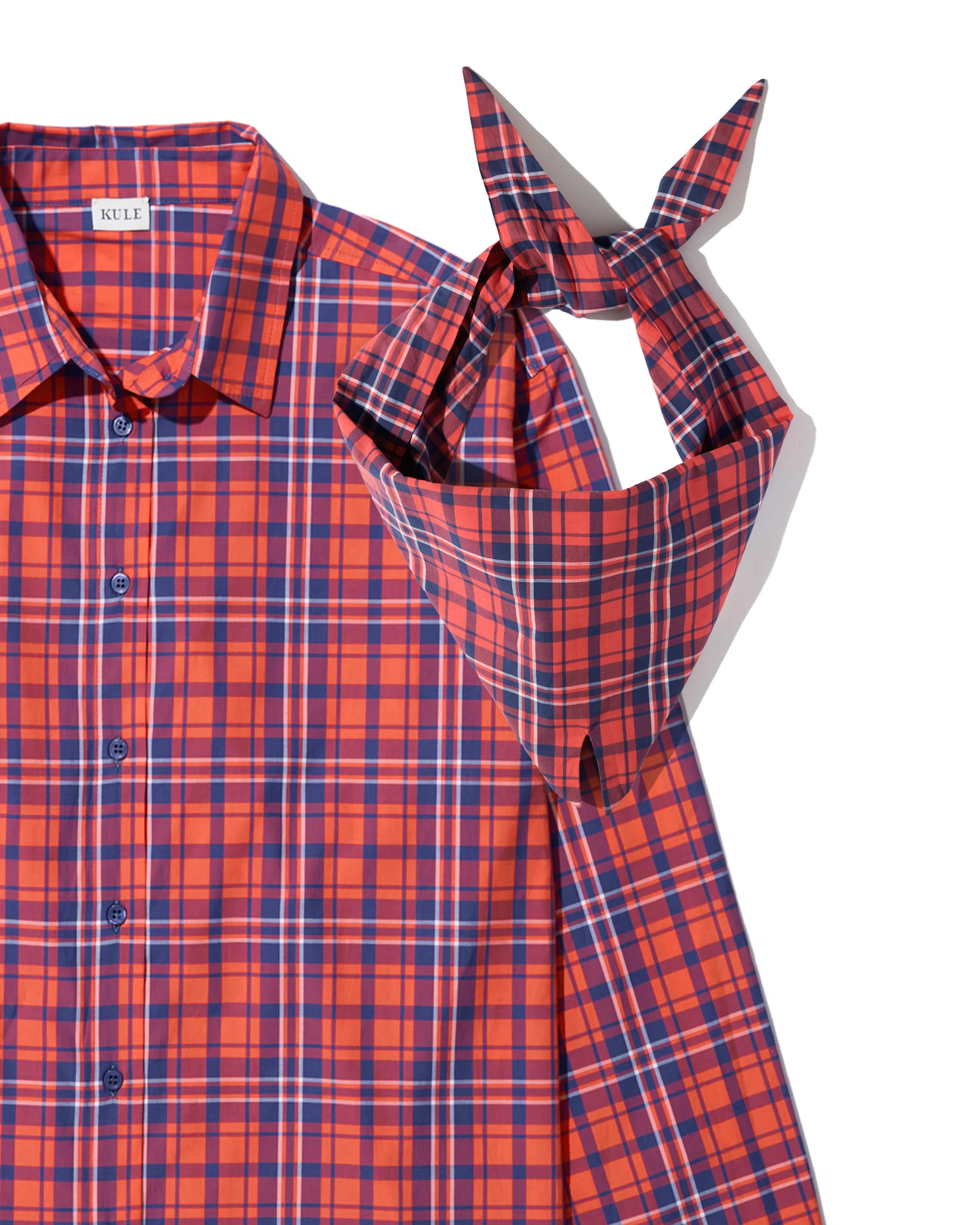 The Shellona - Poppy/Navy Plaid - Image 8