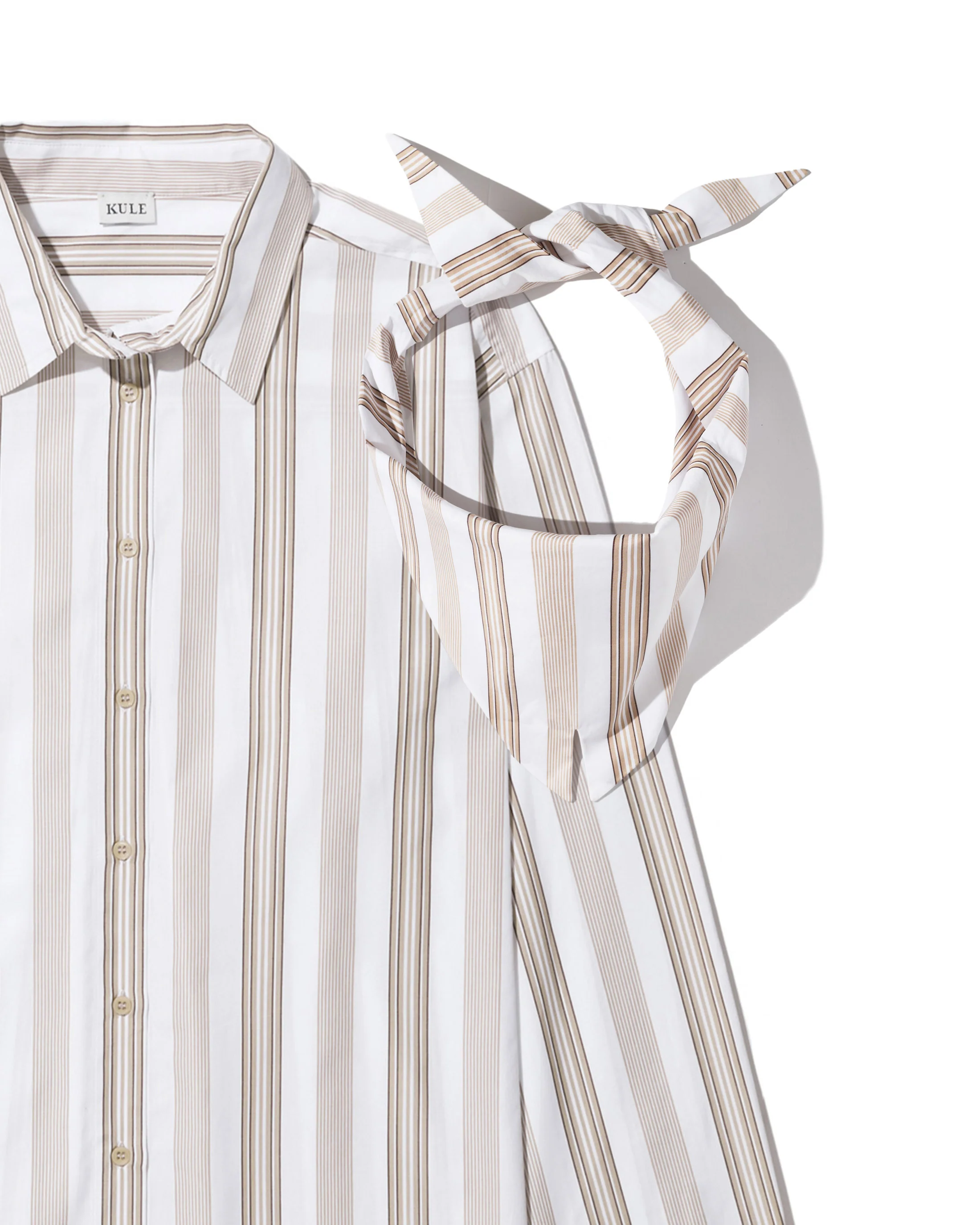 The Shellona - White/Khaki/Brown - Image 7