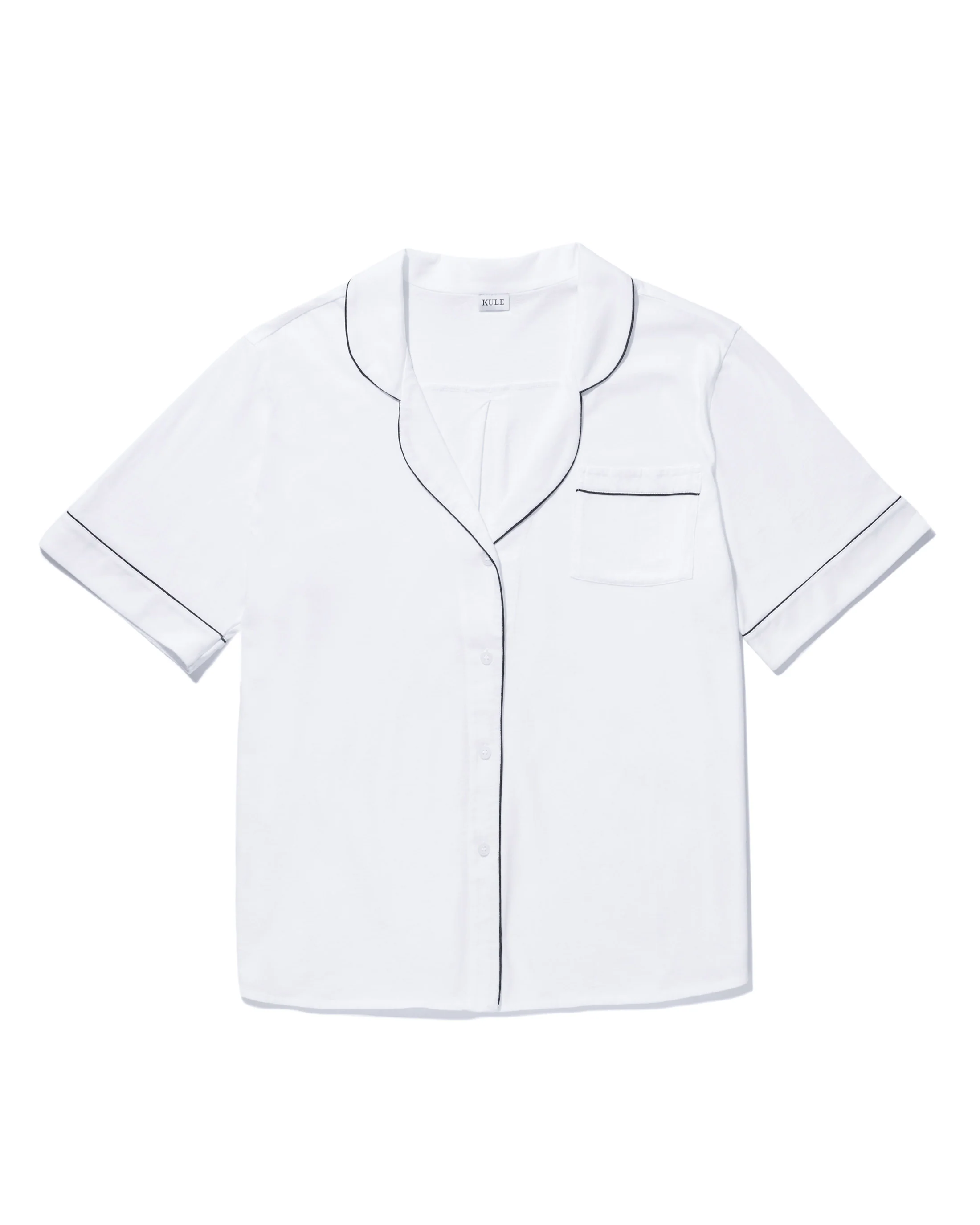 The Short PJ Set - White - Image 3