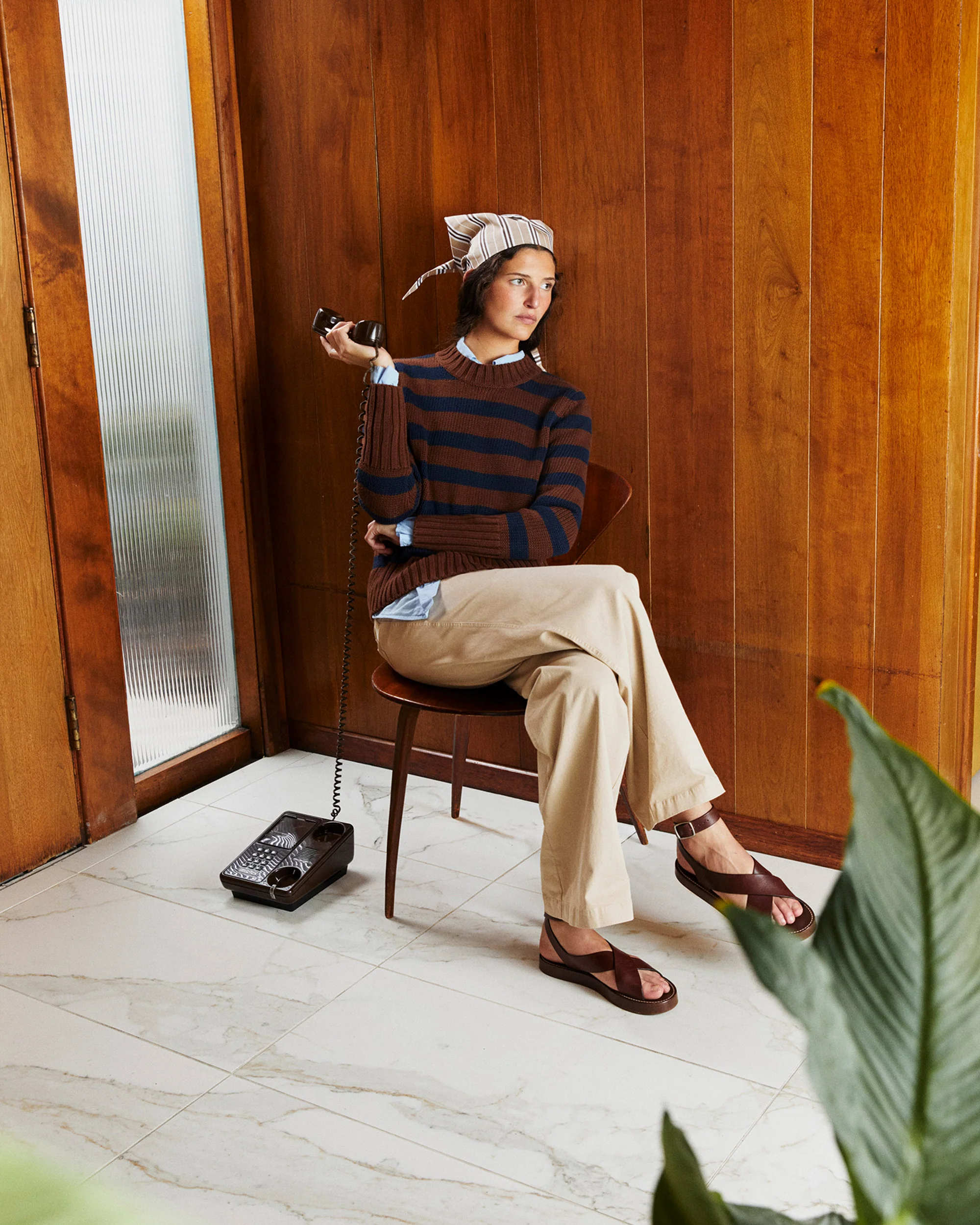 The Tatum - Brown/Navy - Image 4