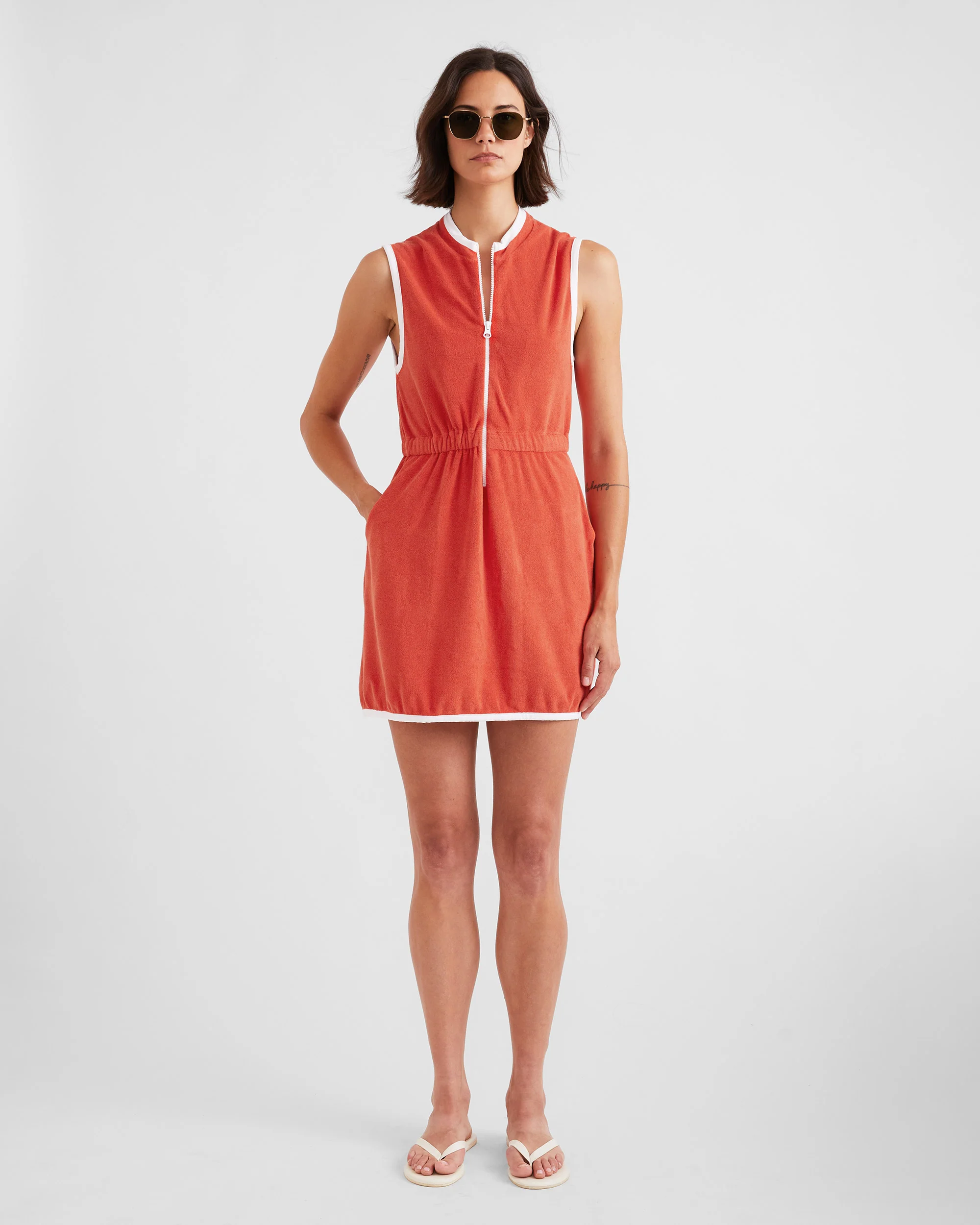The Terry Dress - Poppy - Image 2