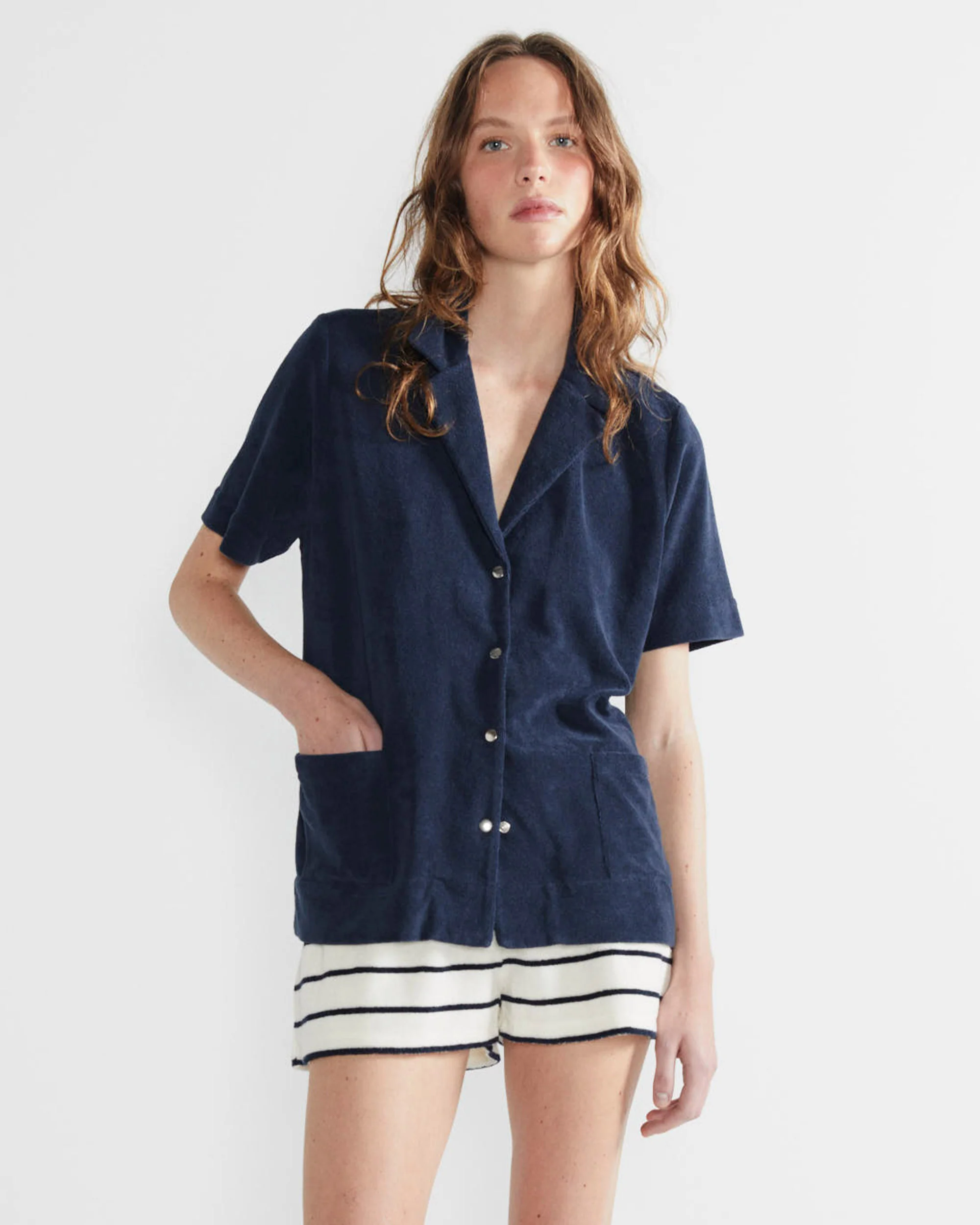 The Terry Flamingo - Navy - Image 3
