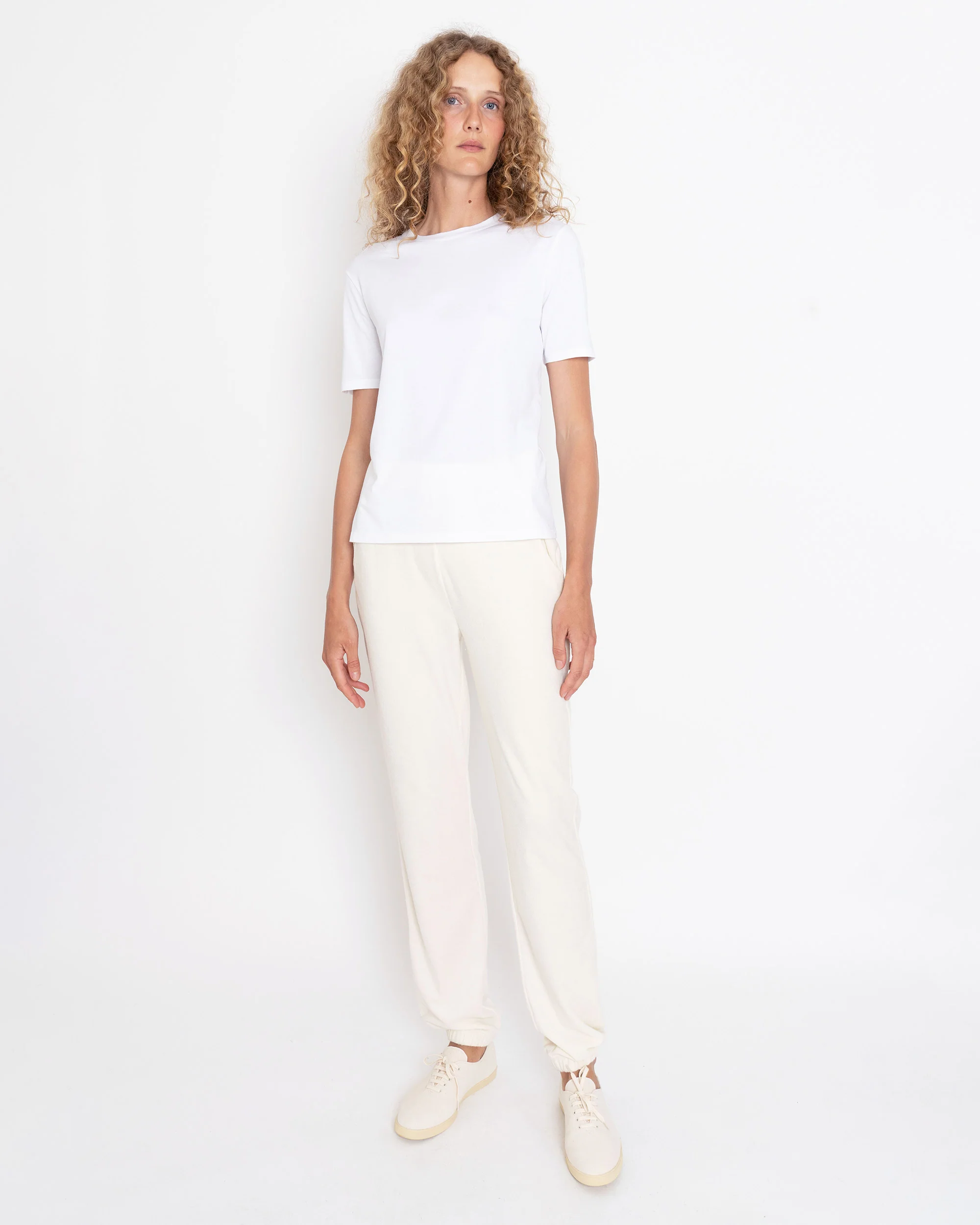 The Terry Sweatpants - Cream - Image 2