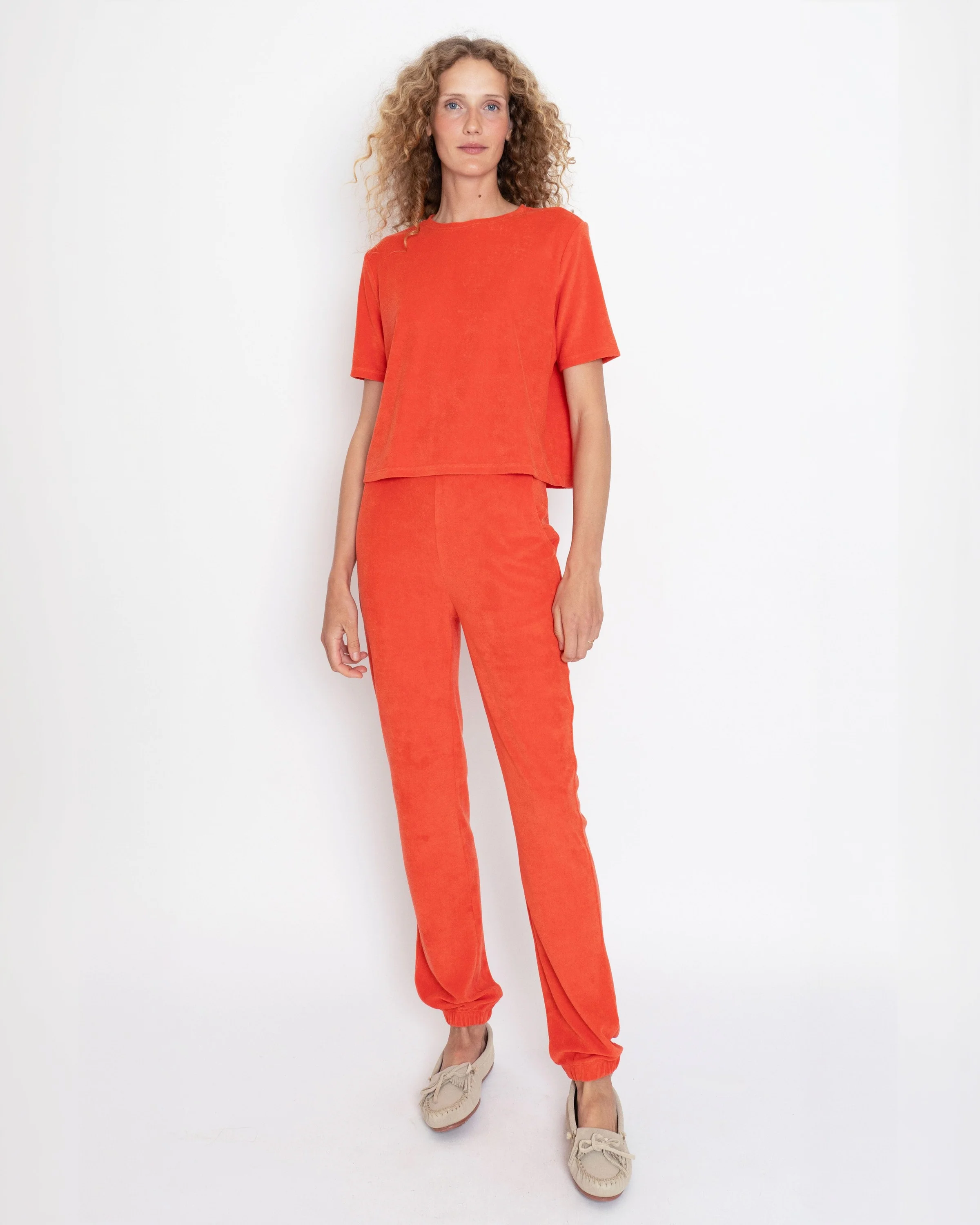 The Terry Sweatpants - Poppy - Image 4