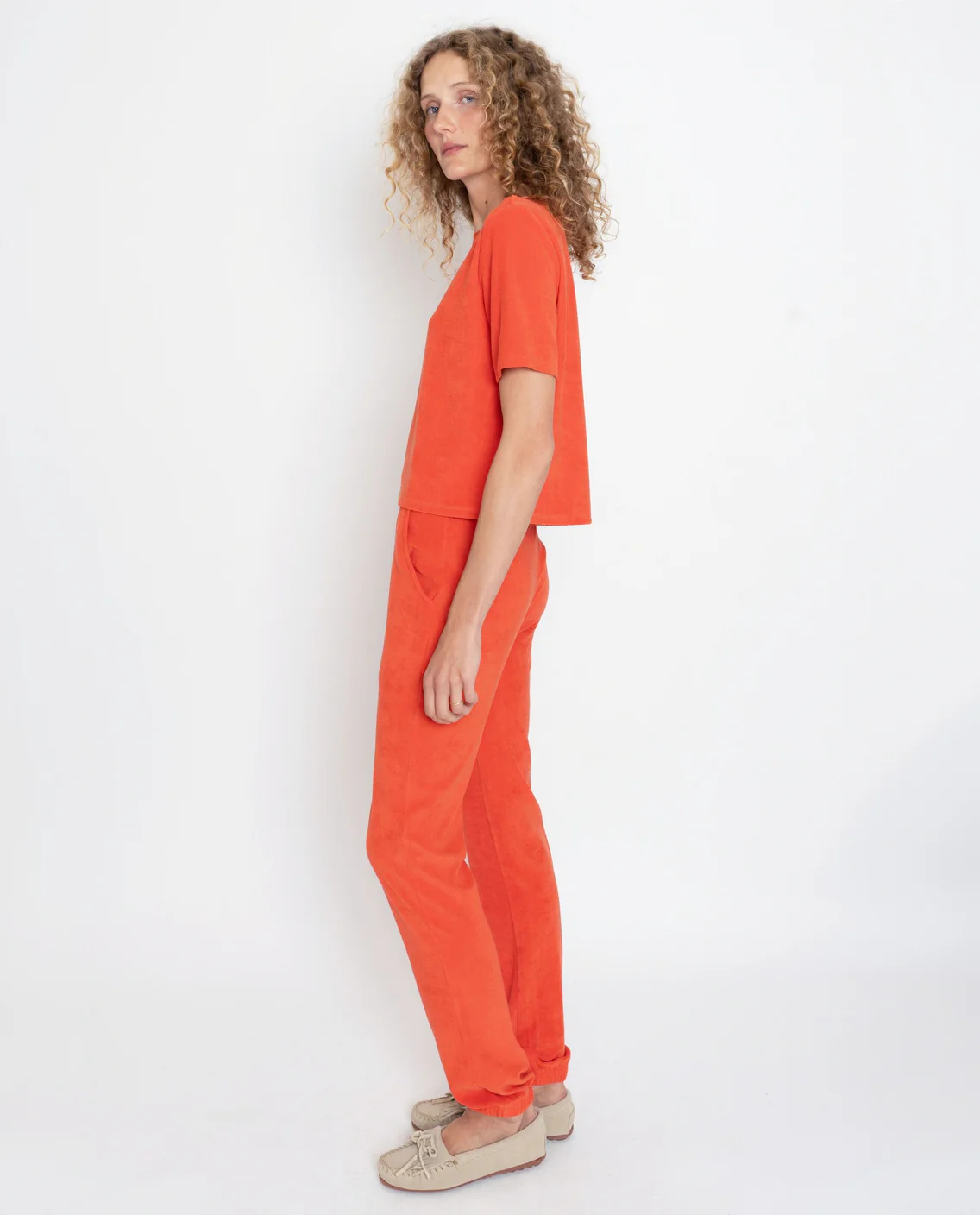 The Terry Sweatpants - Poppy - Image 5